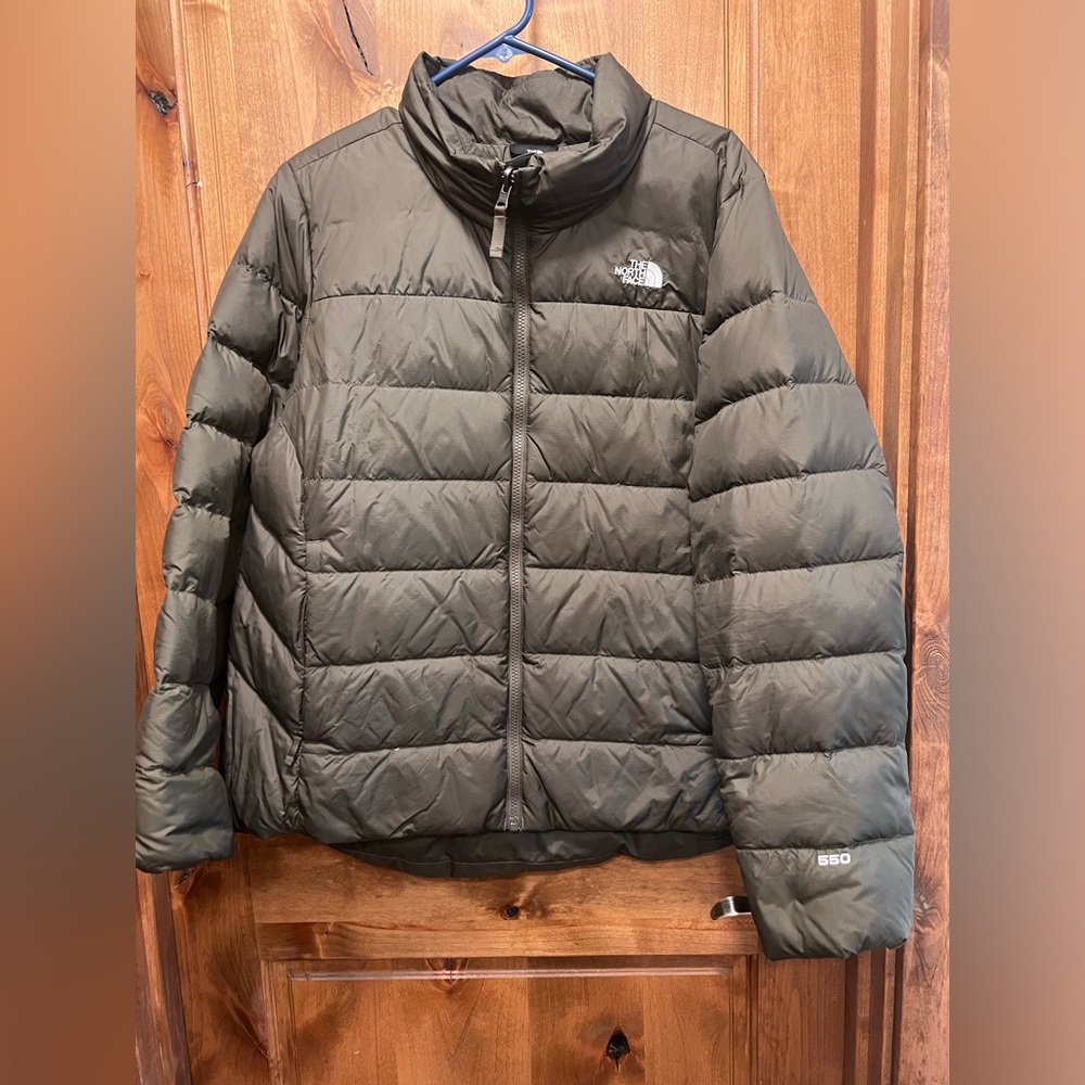 North Face Forrest Green Coat
